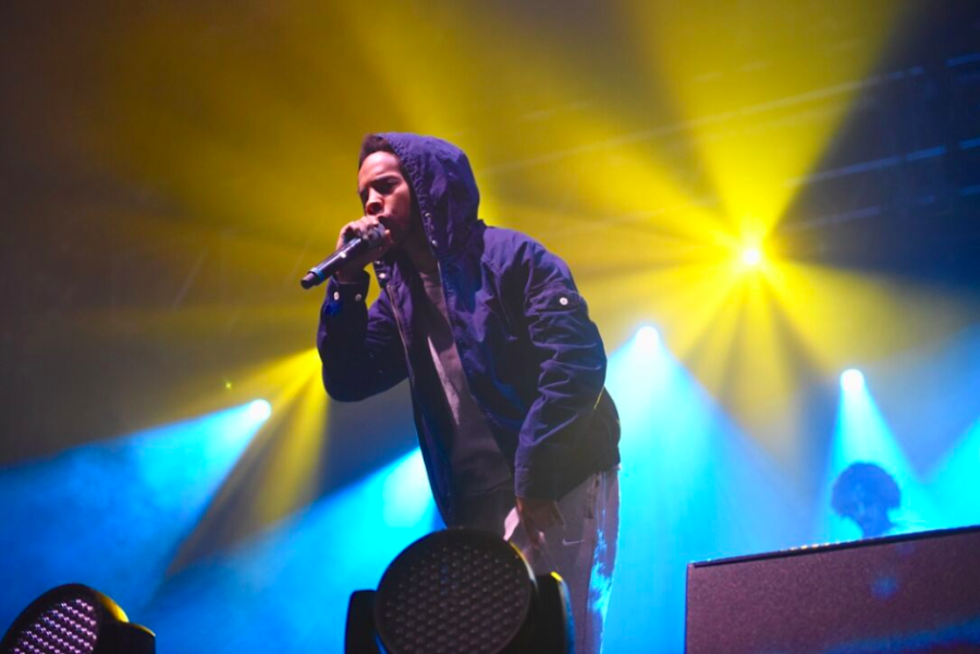 Earl Sweatshirt performing live on stage